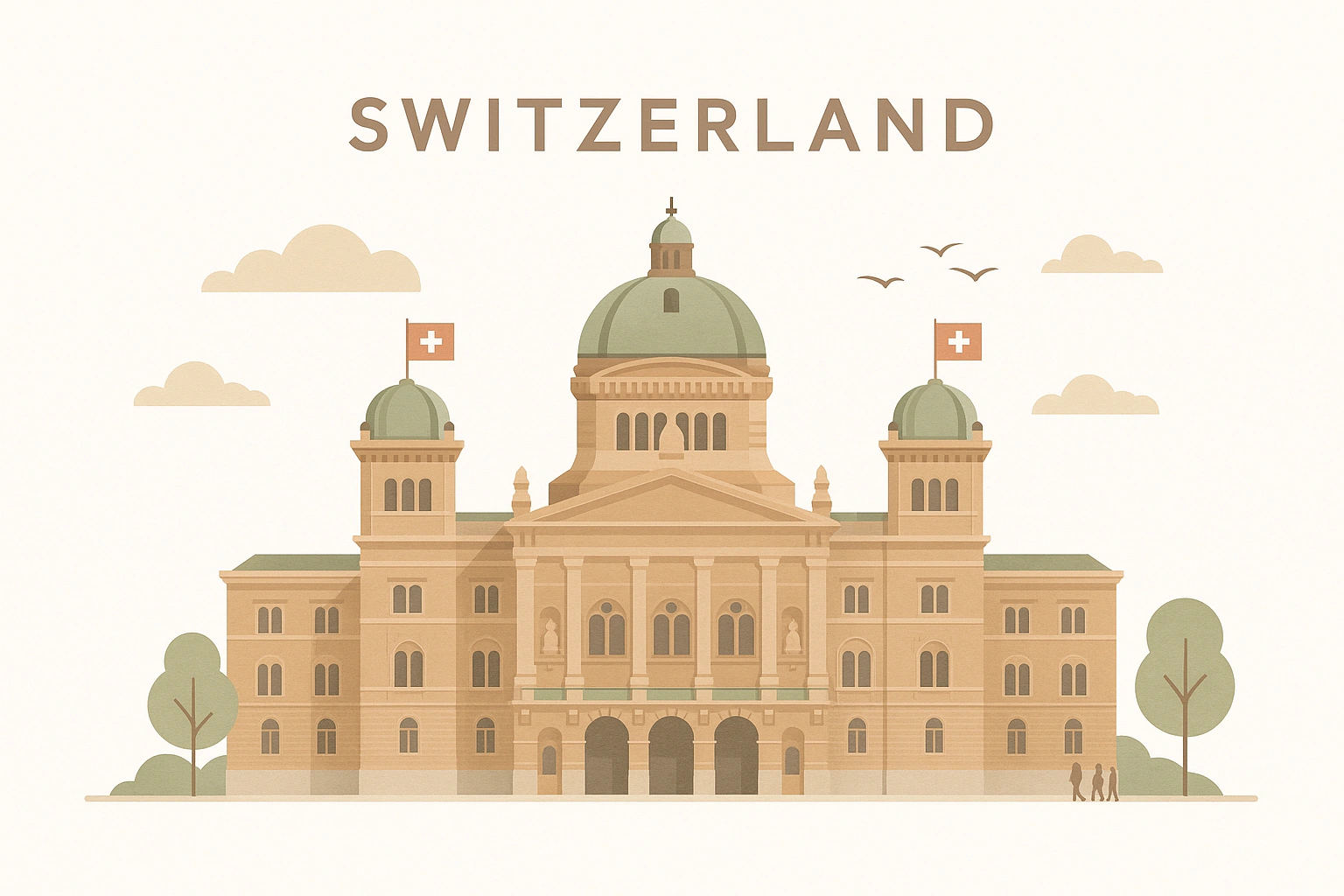 Switzerland landscape