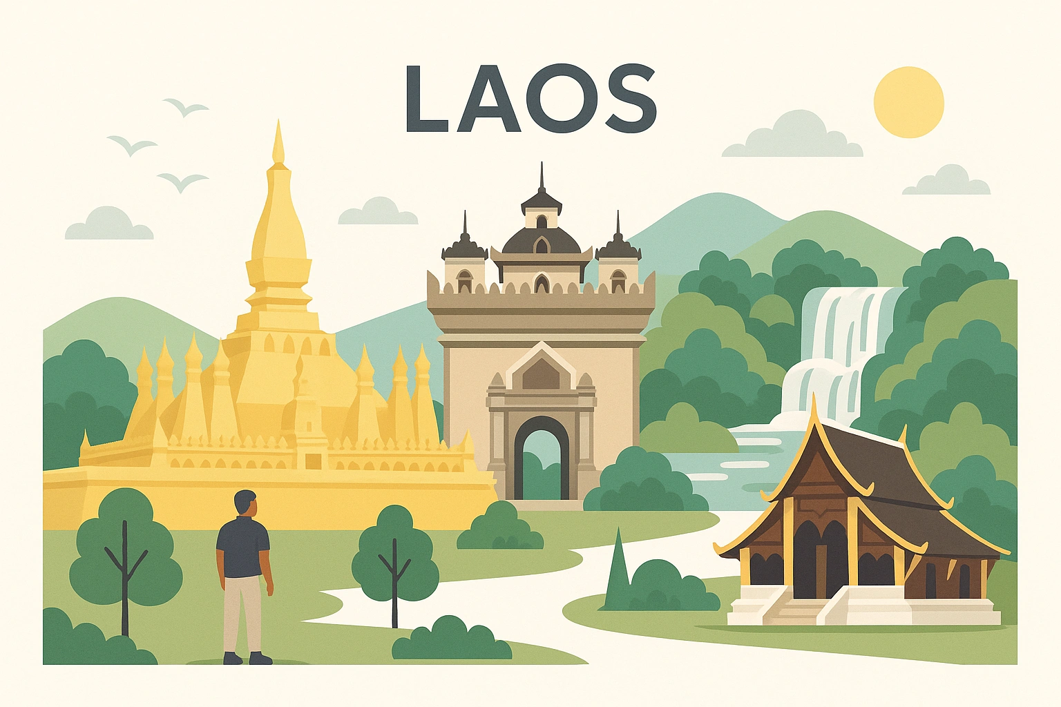 Laos landscape