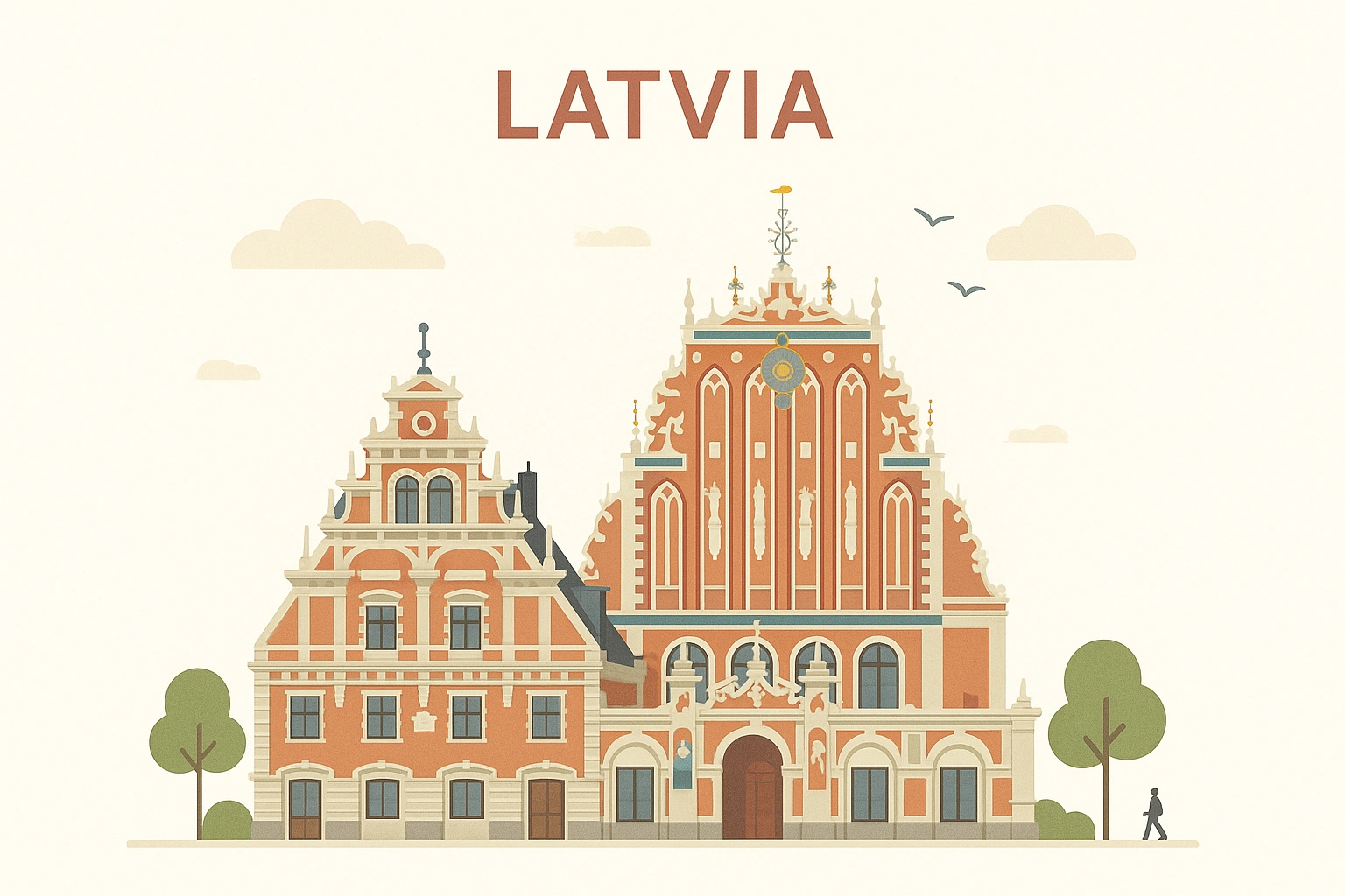 Latvia landscape
