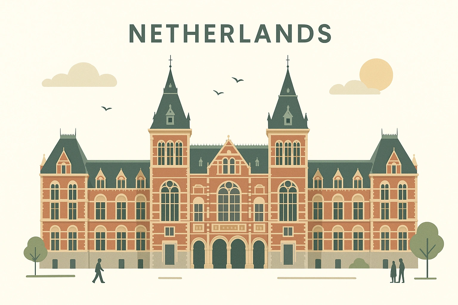 Netherlands landscape