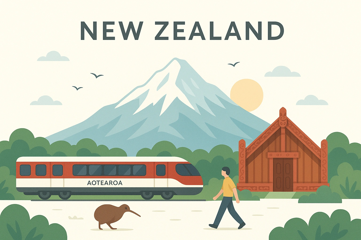 New Zealand landscape