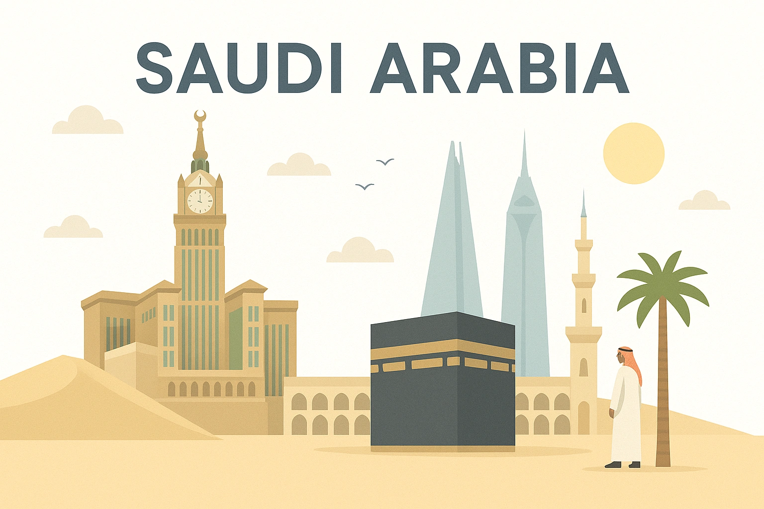 Saudi Arabia landscape