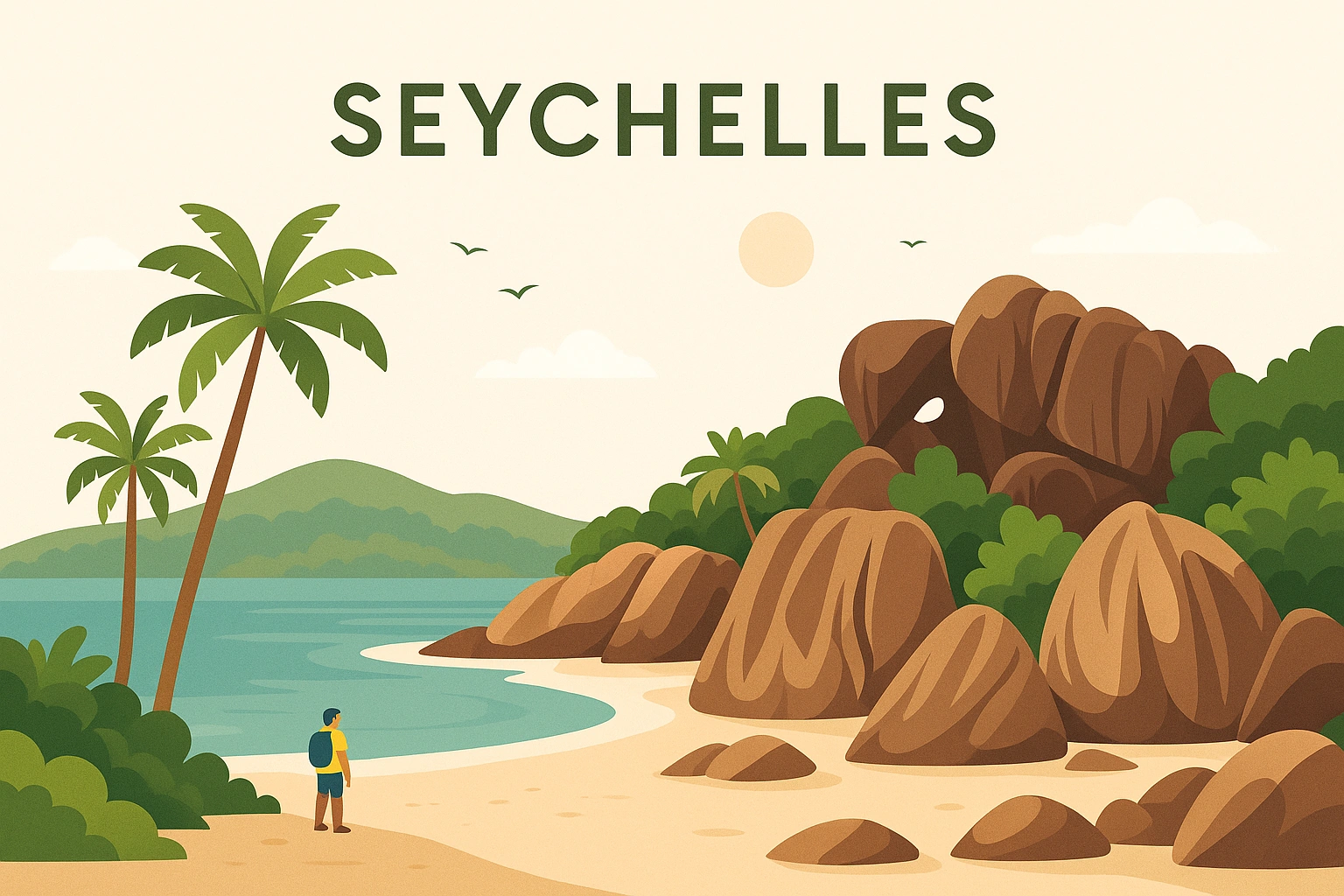 Seychelles landscape