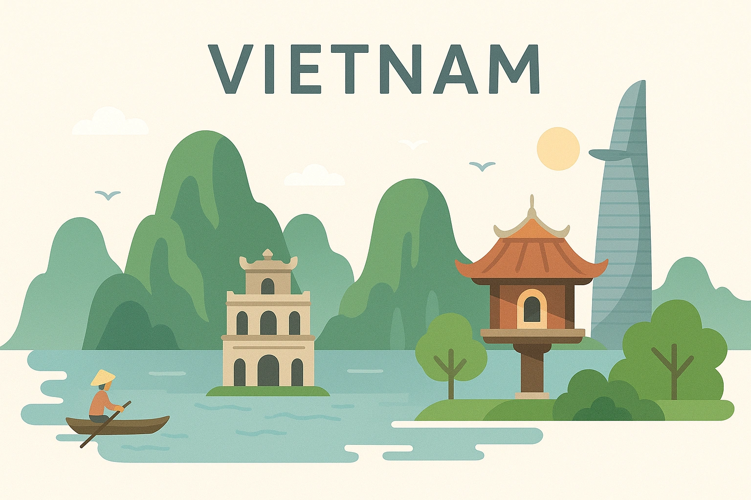 Vietnam landscape