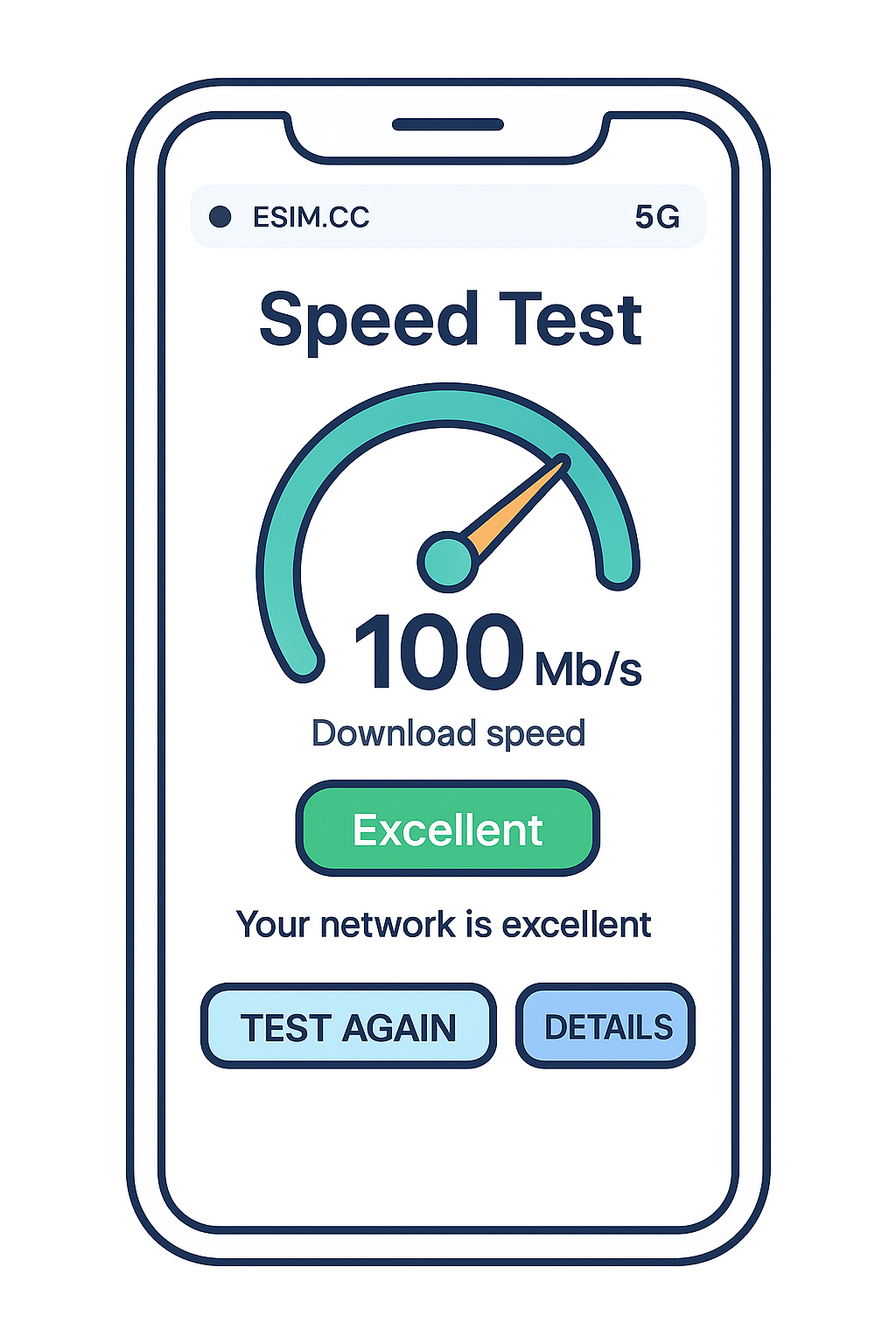 Install and activate your eSIM.